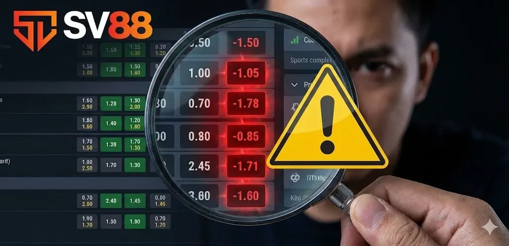 Nhận diện tín hiệu từ bảng kèo để tránh bẫy nhà cái và tối ưu lợi nhuận