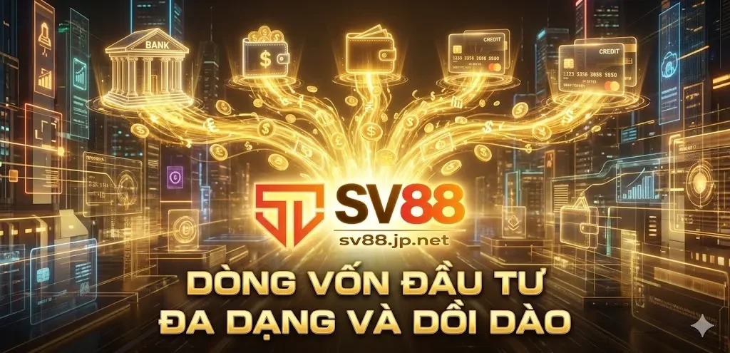 Tận dụng hệ thống nạp tiền SV88 đa kênh để chủ động nguồn vốn đầu tư